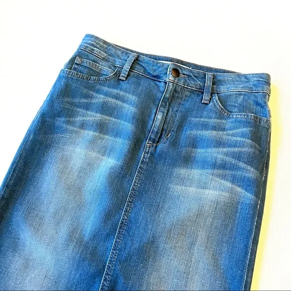 Joe’s Jeans Dora Denim Midi Pencil Skirt