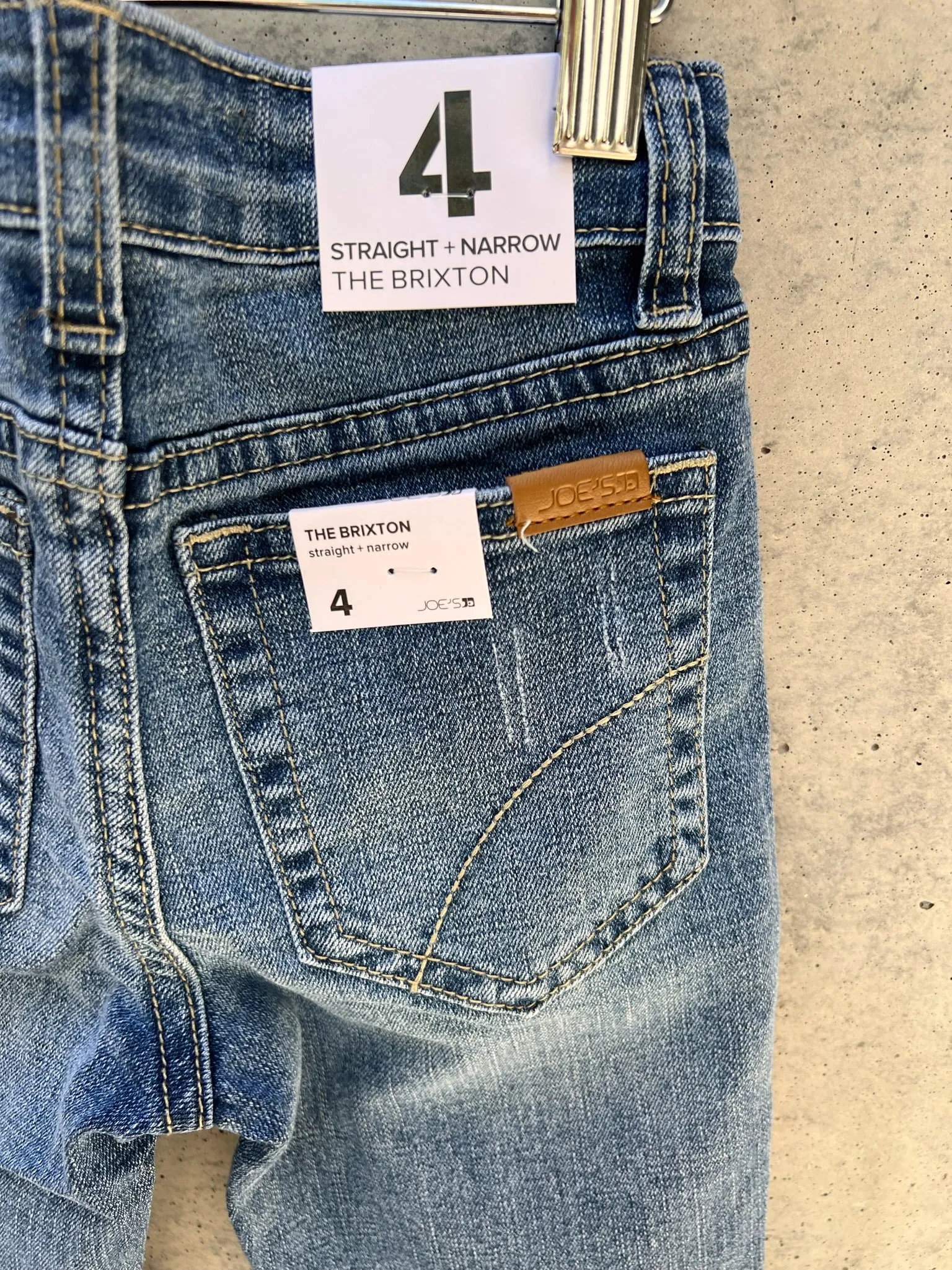 Joes Jeans Kid Brixton Straight Narrow Jean Rocker