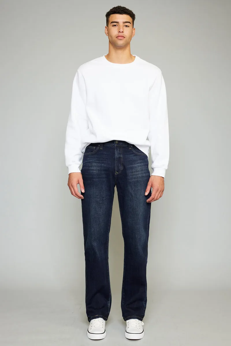 Joey- Dark Straight Jeans - Men