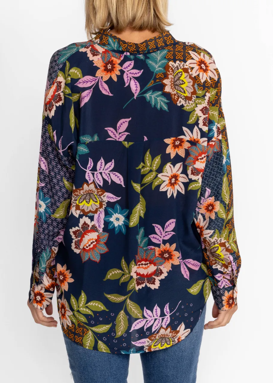 Johnny Was Delfino Lotus Blouse