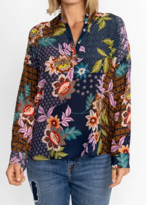 Johnny Was Delfino Lotus Blouse