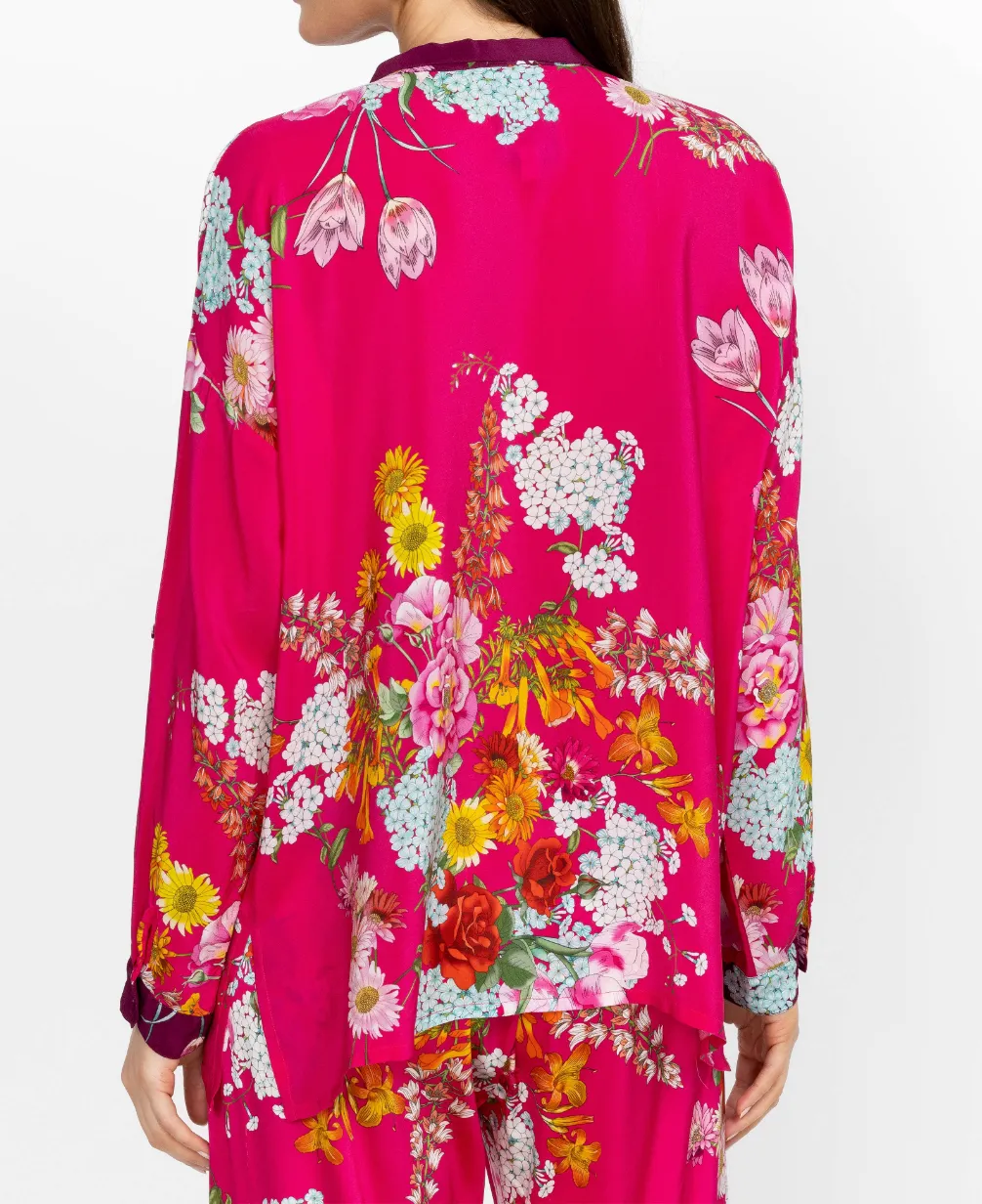 Johnny Was Golden Bouquet Seline Button Down