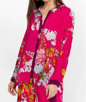 Johnny Was Golden Bouquet Seline Button Down
