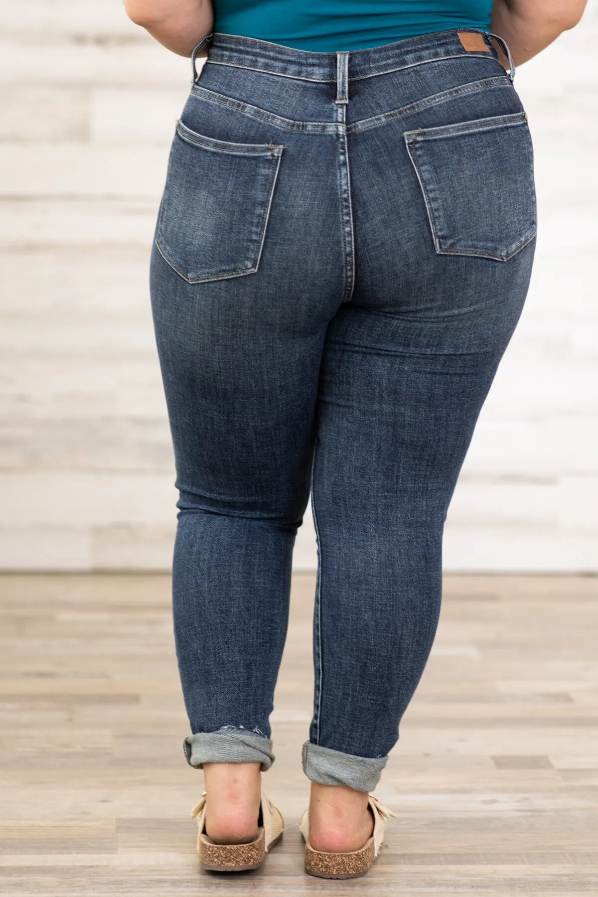 Judy Blue Dark Wash Tummy Control Jeans