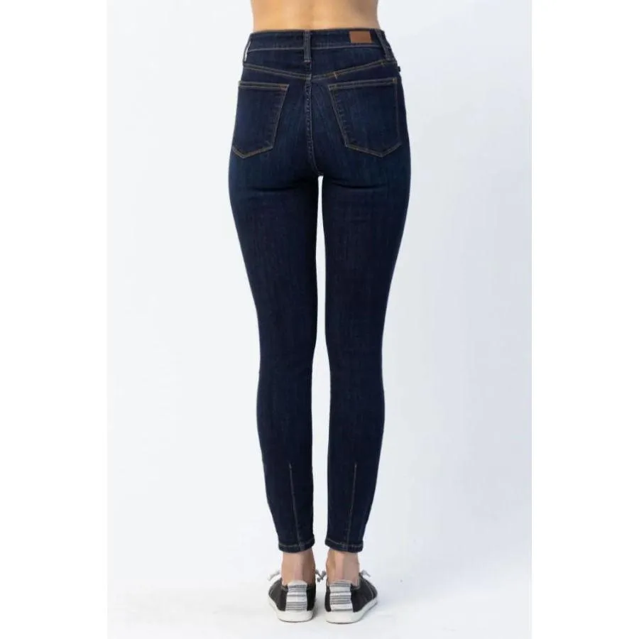 Judy Blue High Waist Back Phone Yoke Seam Skinny Jeans