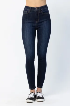 Judy Blue High Waist Back Phone Yoke Seam Skinny Jeans
