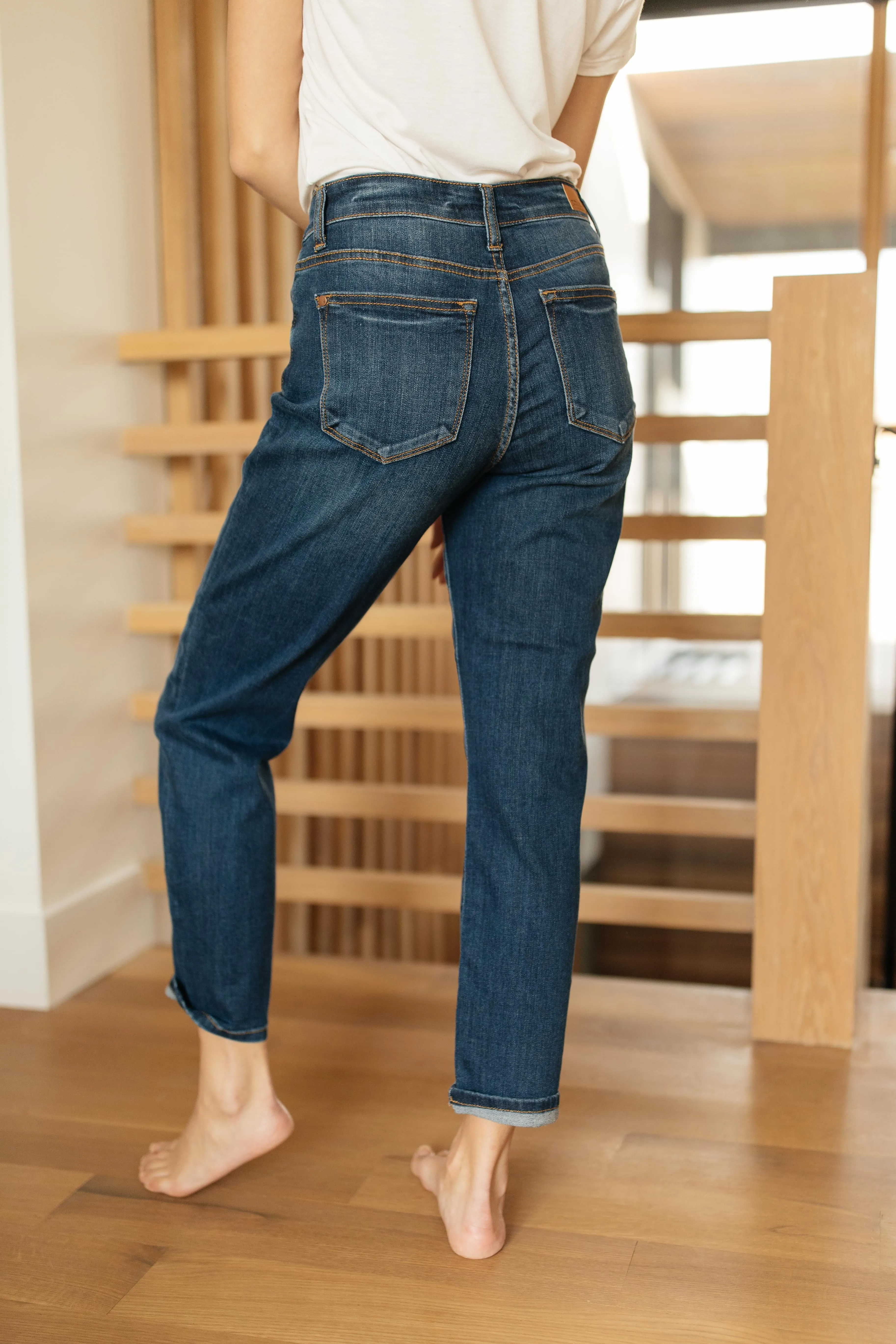 JUDY BLUE Plain And Perfect Medium Wash Jeans