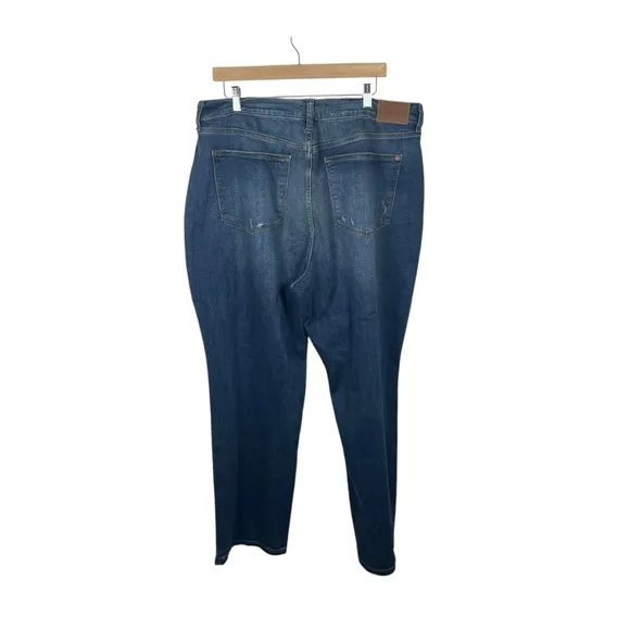 Judy Blue Women’s Shannon High-Rise Straight Leg Jeans Blue Size 16W