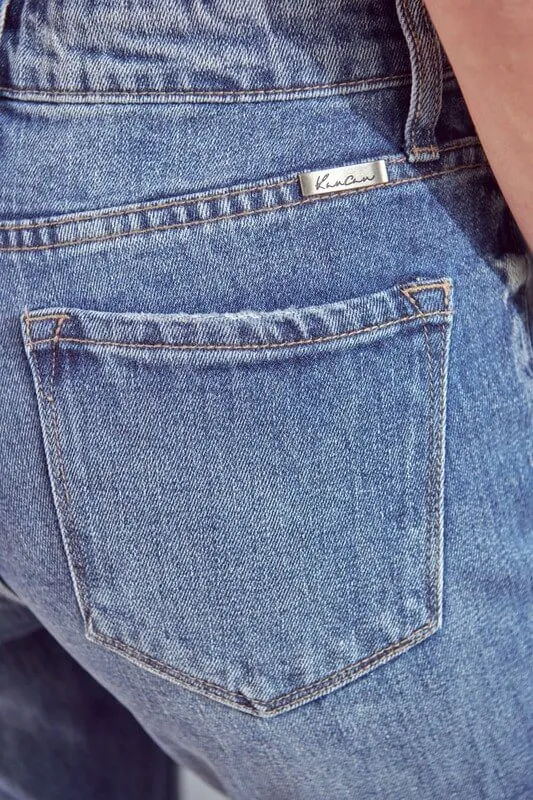 KanCan High Rise Slim Straight Jeans