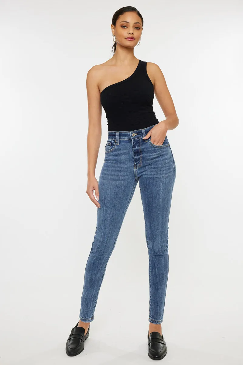 Kayleigh High Rise Super Skinny Jeans