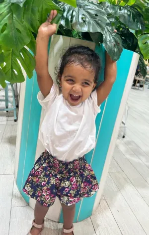 Kids boho shorts