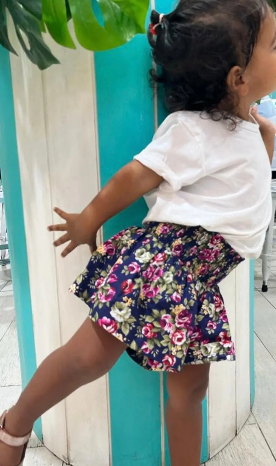 Kids boho shorts