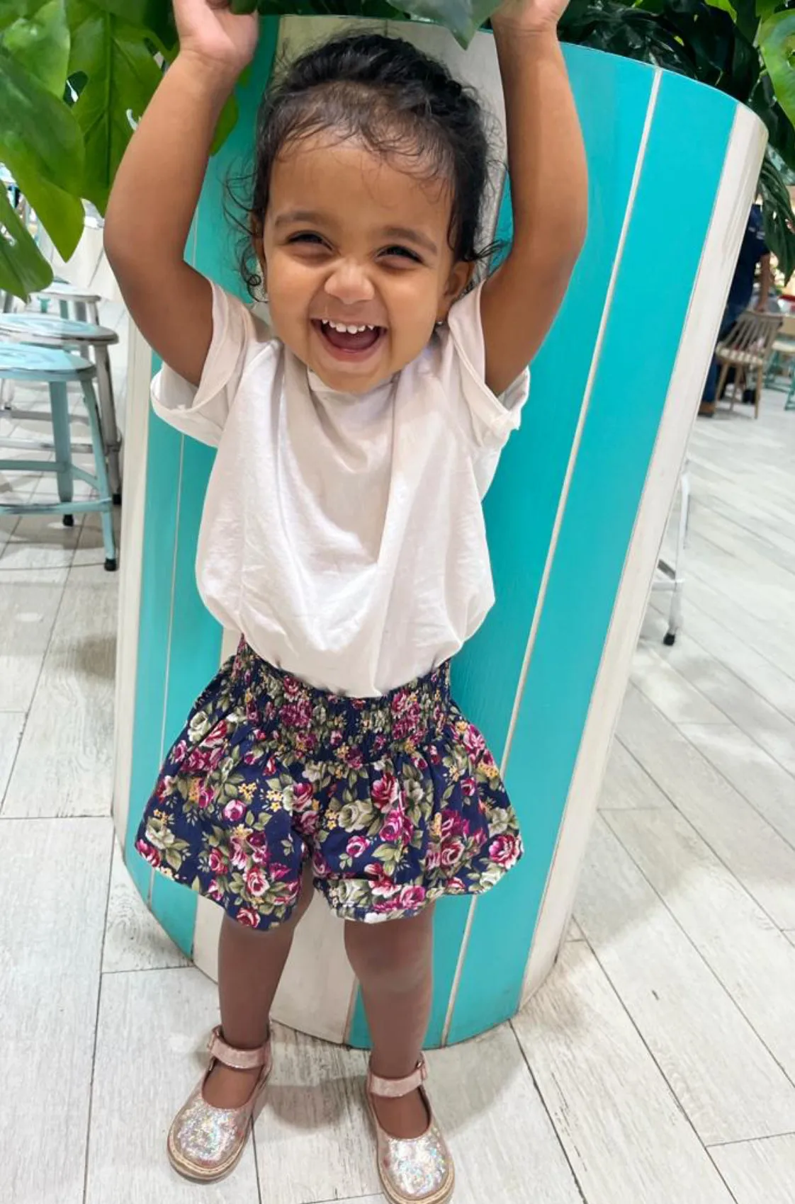 Kids boho shorts