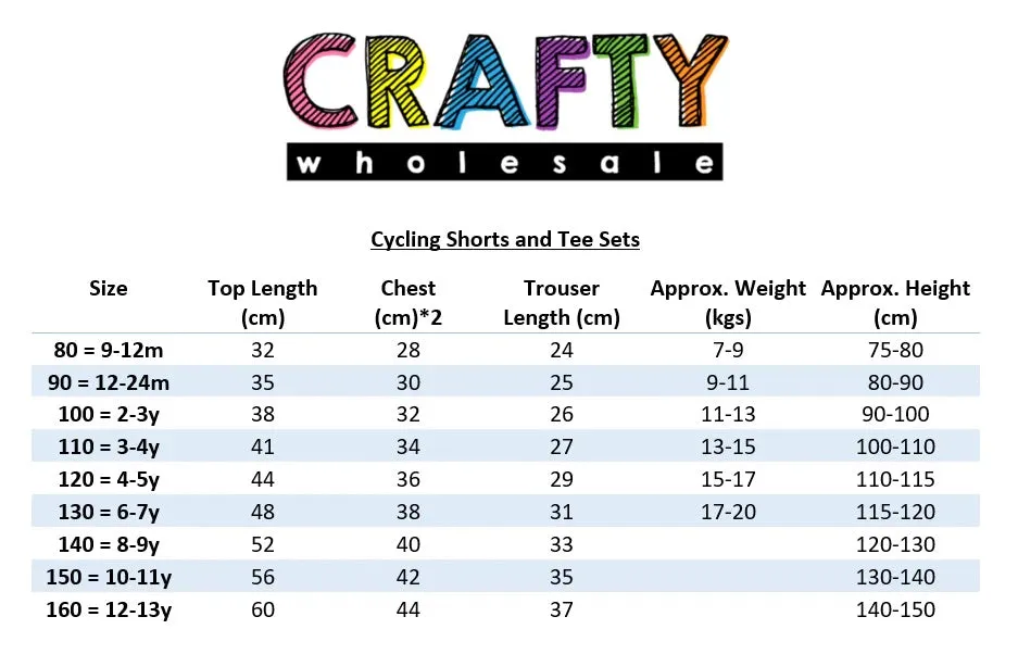 Kids Tales Children's Cycling Shorts Set - Green