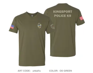 Kingsport Police Department Comfort Unisex Cotton SS Tee - xHtAFe