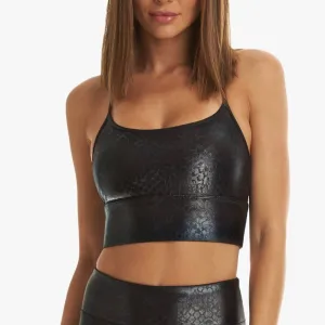 Koral Norah Infinity Bra Black Snake