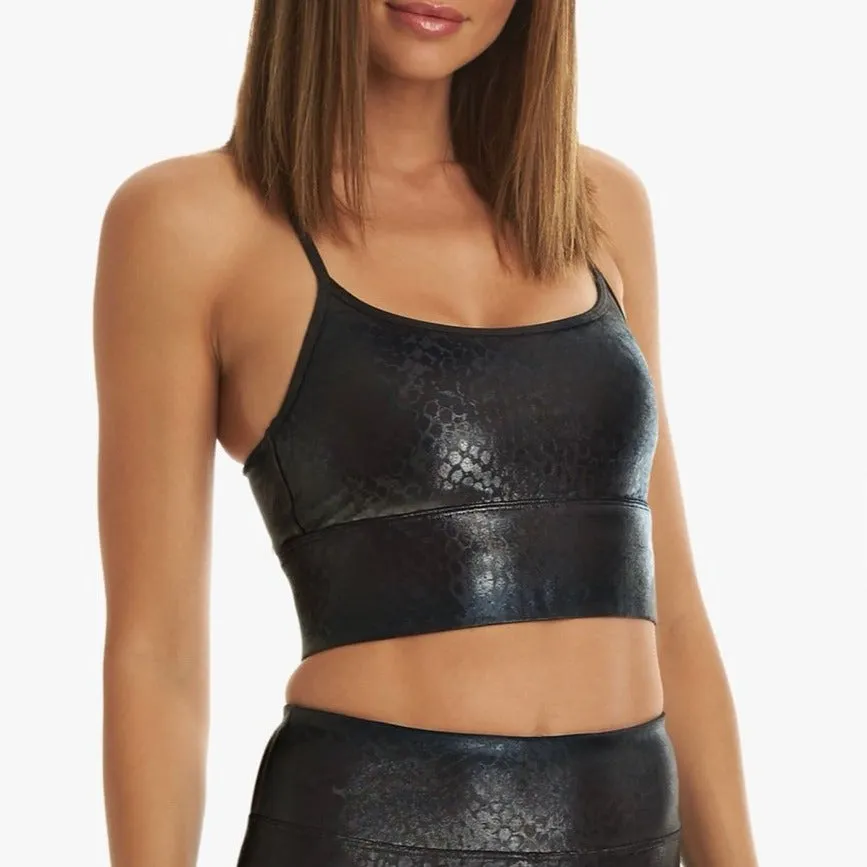 Koral Norah Infinity Bra Black Snake