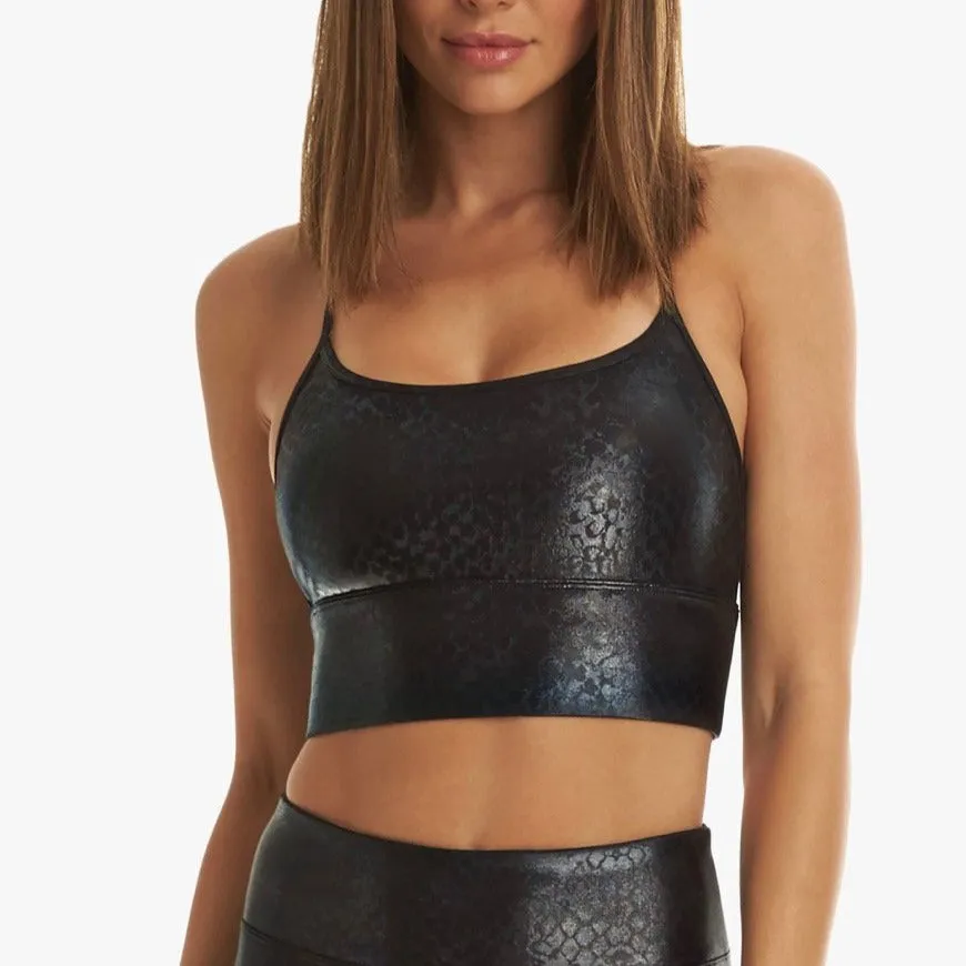 Koral Norah Infinity Bra Black Snake