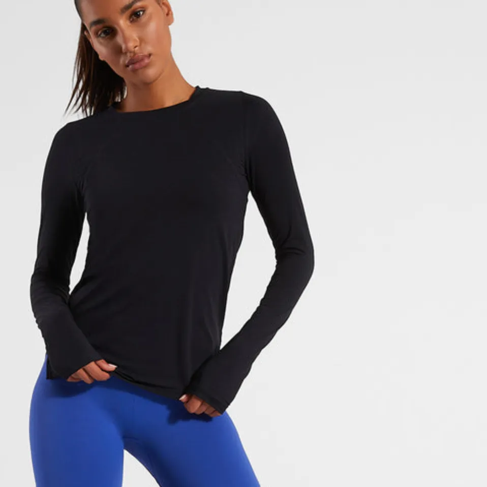 Koral Onset Long Sleeve Top Black