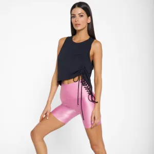 Koral Trinket Crepe Tank Black