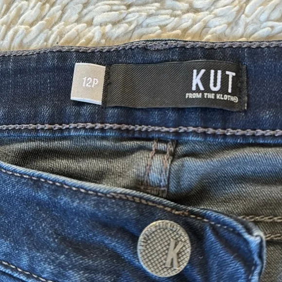 KUT Diana High Rise Fab Ab Skinny Jean size 12P
