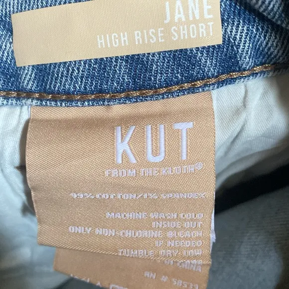 KUT From The Kloth High Rise Jane Short