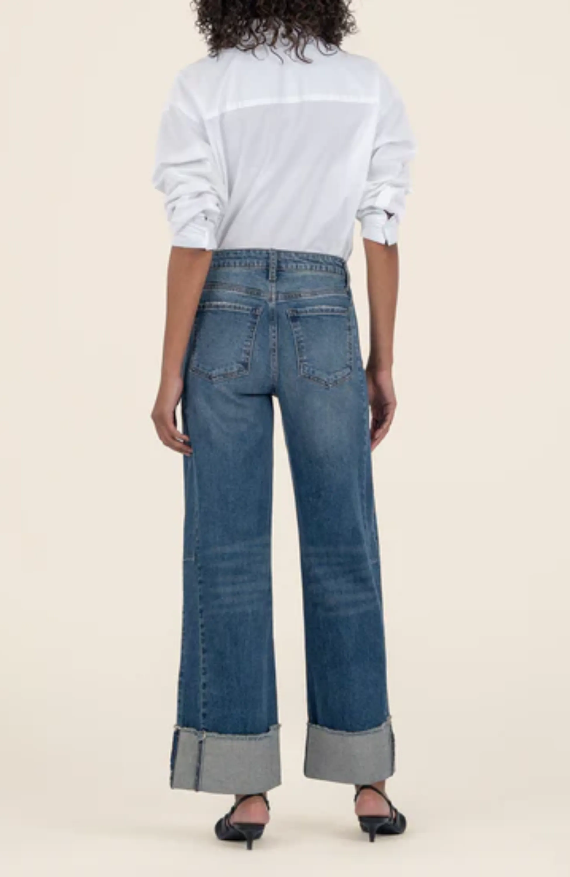 Kut From The Kloth - Meg High Rise Fab Ab Wide Leg