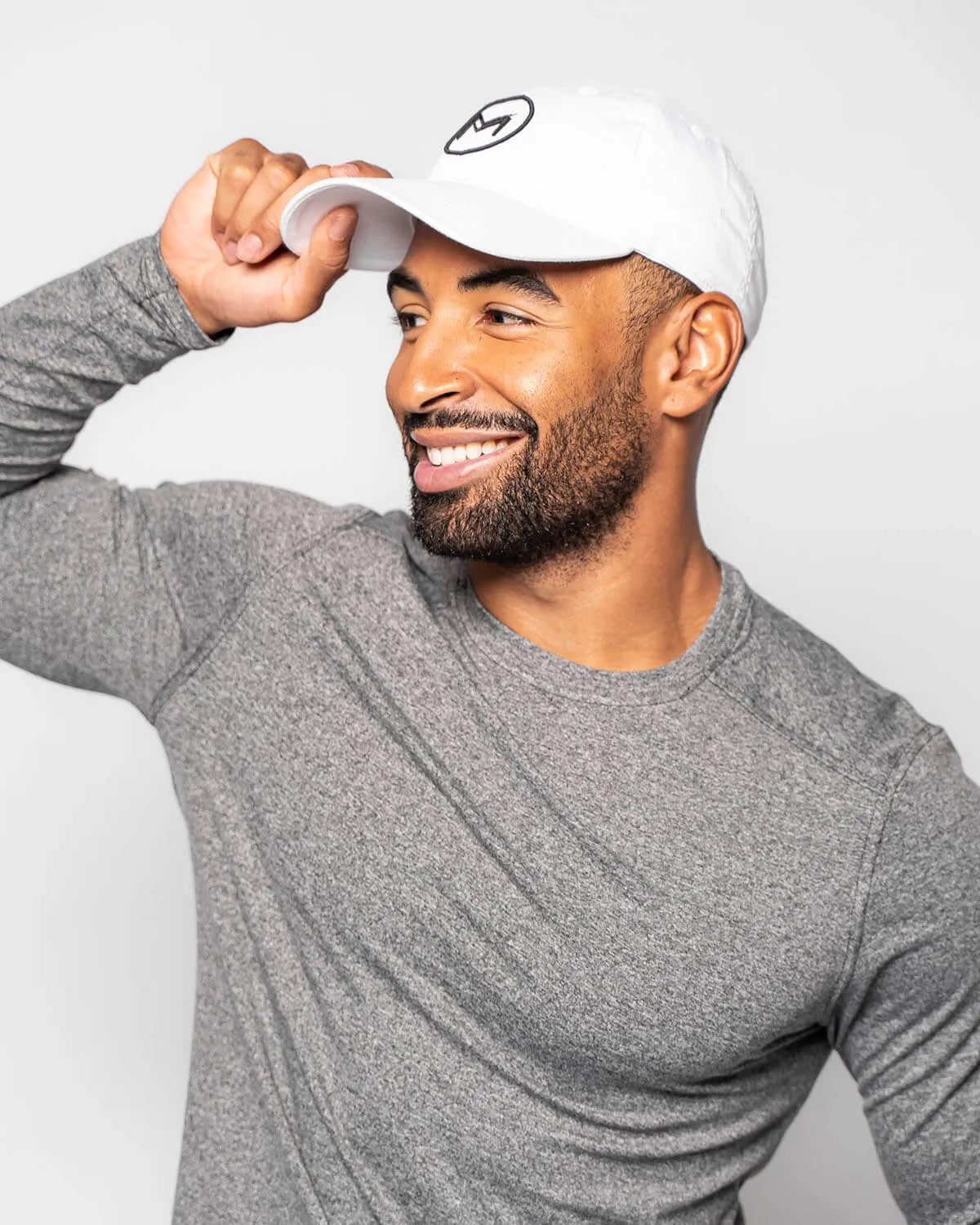Laid Back Adjustable Hat | White