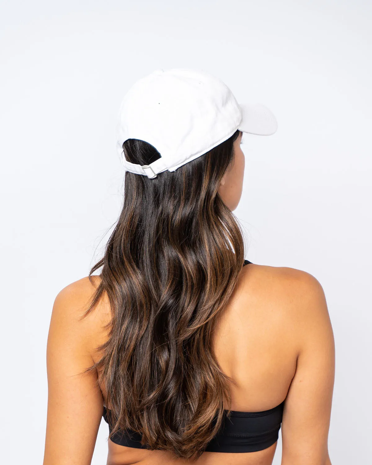 Laid Back Adjustable Hat | White
