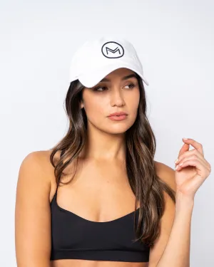 Laid Back Adjustable Hat | White