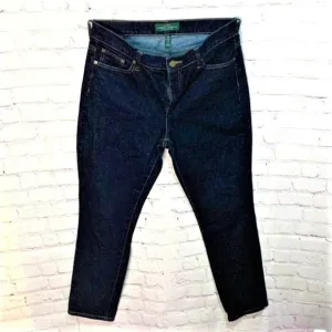 LAUREN Ralph Lauren Classic Straight Jeans Size 10