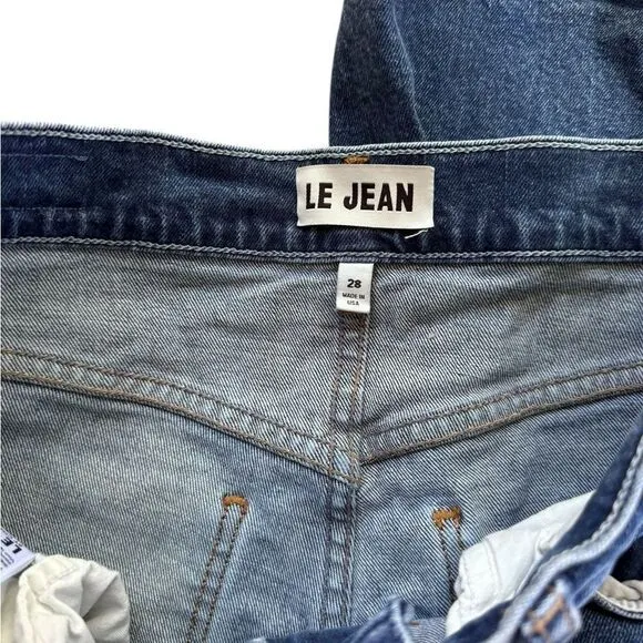 Le Jean Isla Straight Leg Jeans 28