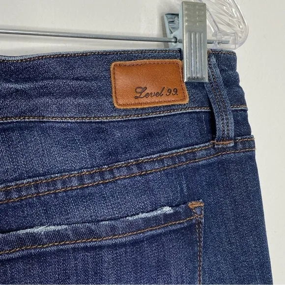 Level 99 Janice Distressed Ultra Skinny Jeans