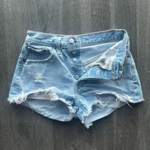 Levi 501 Cutoff Denim Shorts ✧ Size 24