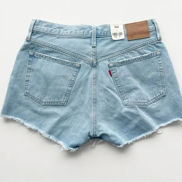 Levi’s 501 Shorts High Rise Denim Jean Women’s Size 30 Blue