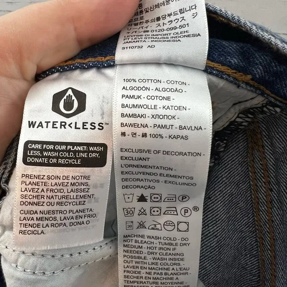 Levi’s NWT Wedgie Straight Dark Wash Jeans Size 25