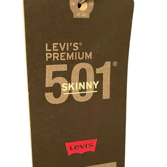 Levi's Premium 501® Skinny Women's Jeans in Size 28
