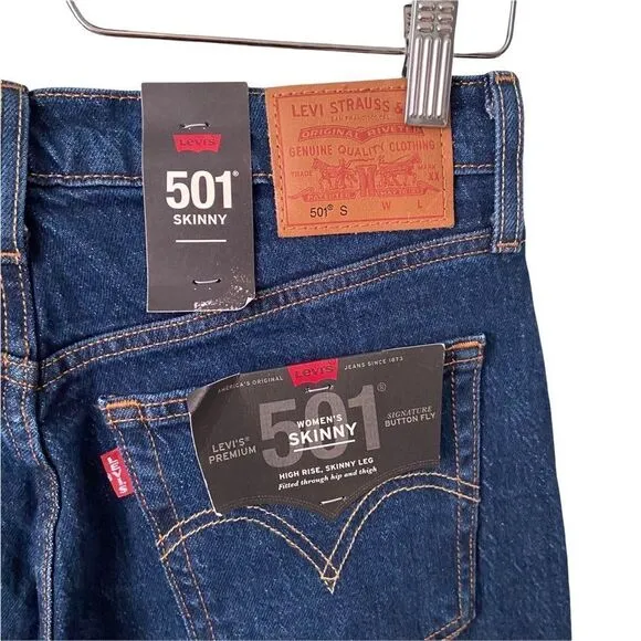 Levi's Premium 501® Skinny Women's Jeans in Size 28