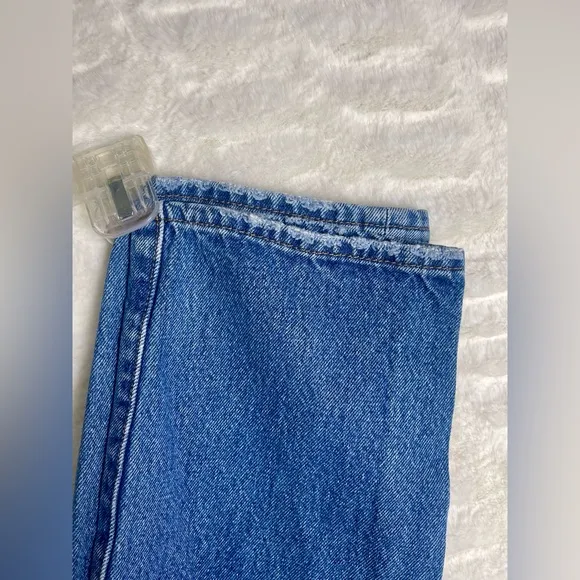 Levi’s Women’s Wedgie Straight No Stretch Button Fly Ankle Mid Rise Jeans Sz 28
