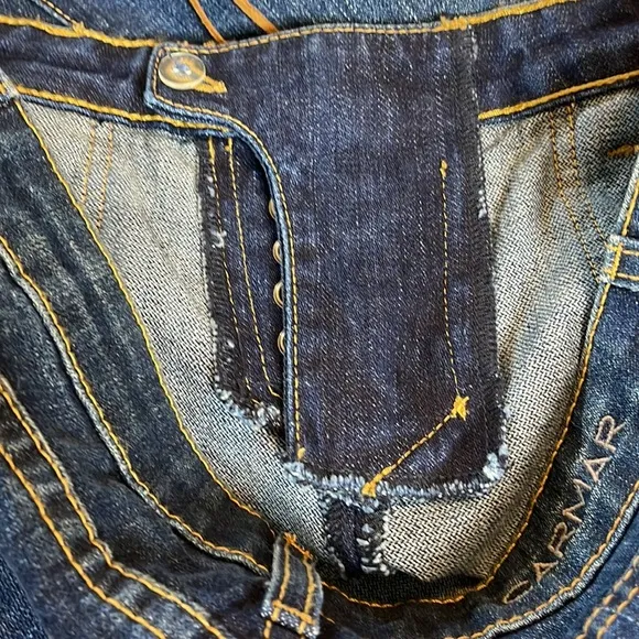LF CARMAR RIGID DENIM LACE UP LOW RISE FLARE JEANS ** NWT**