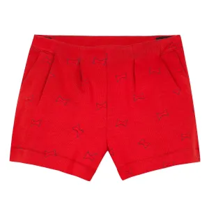 Lili Gaufrette - Red Shorts