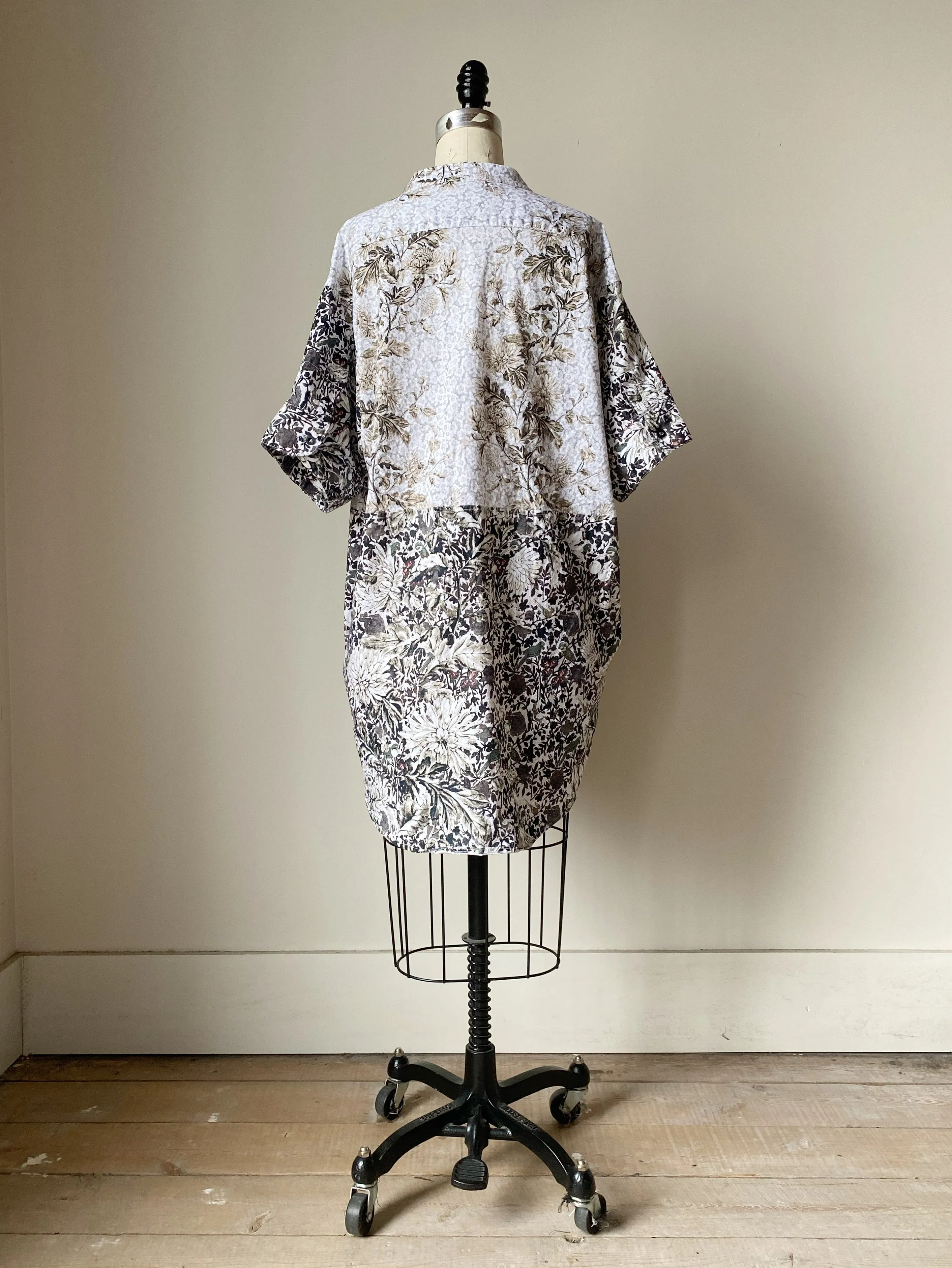 lillian and marianne combination big shirt dress