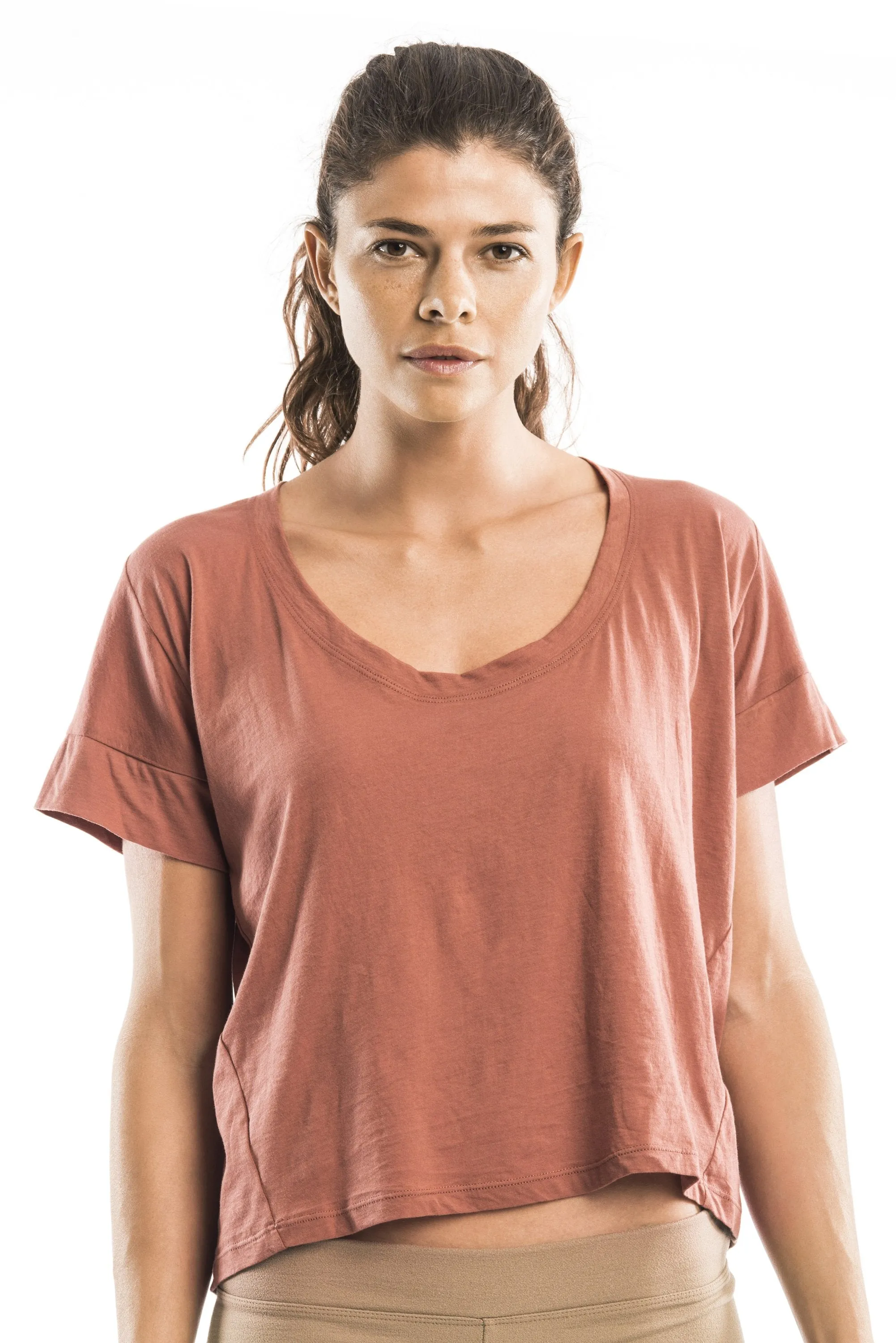 Linen Rose Baseball Tee