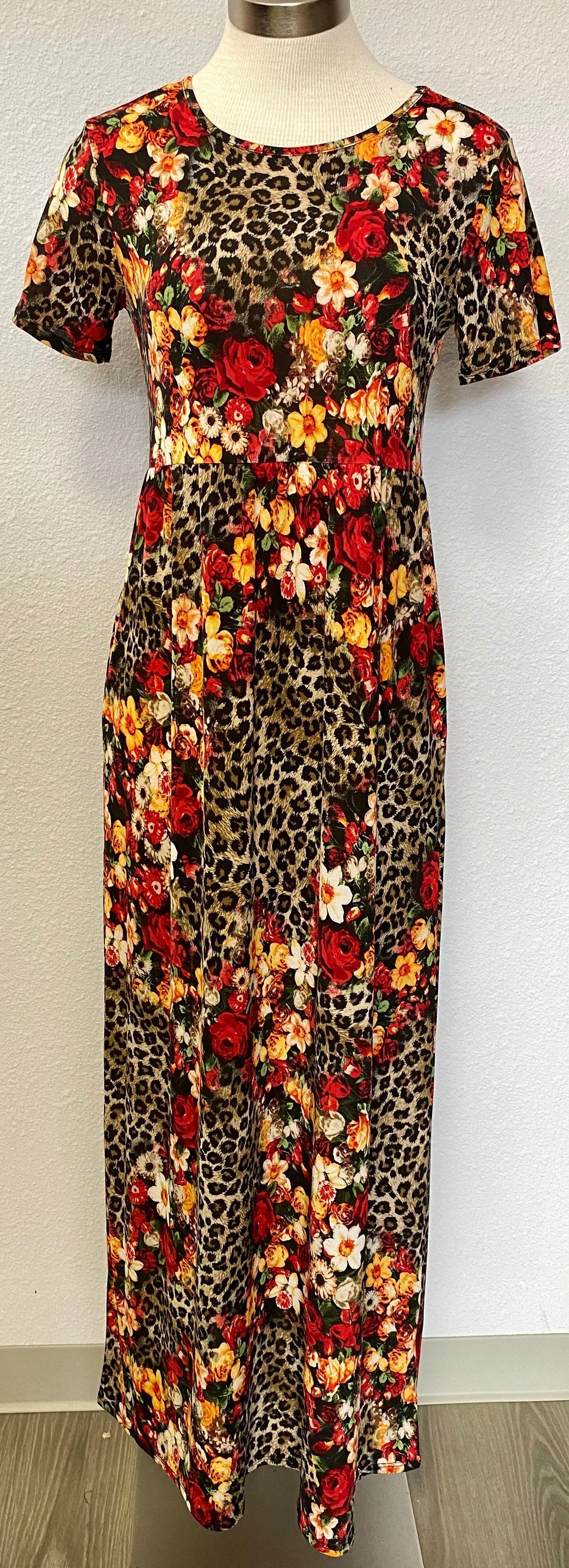 LONG PENCIL T-SHIRT DRESS