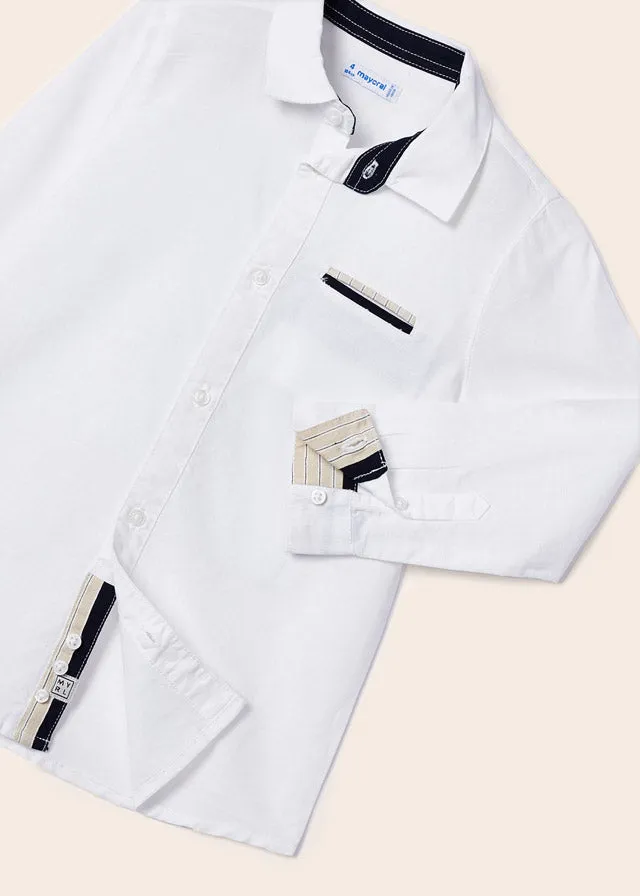 Long Sleeve Linen Shirt