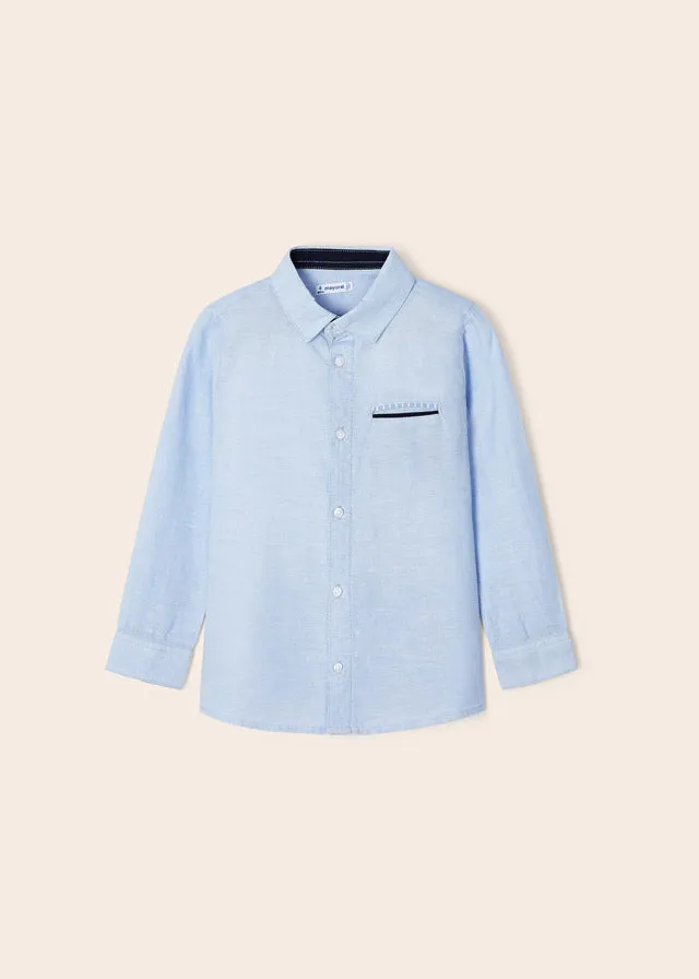 Long Sleeve Linen Shirt