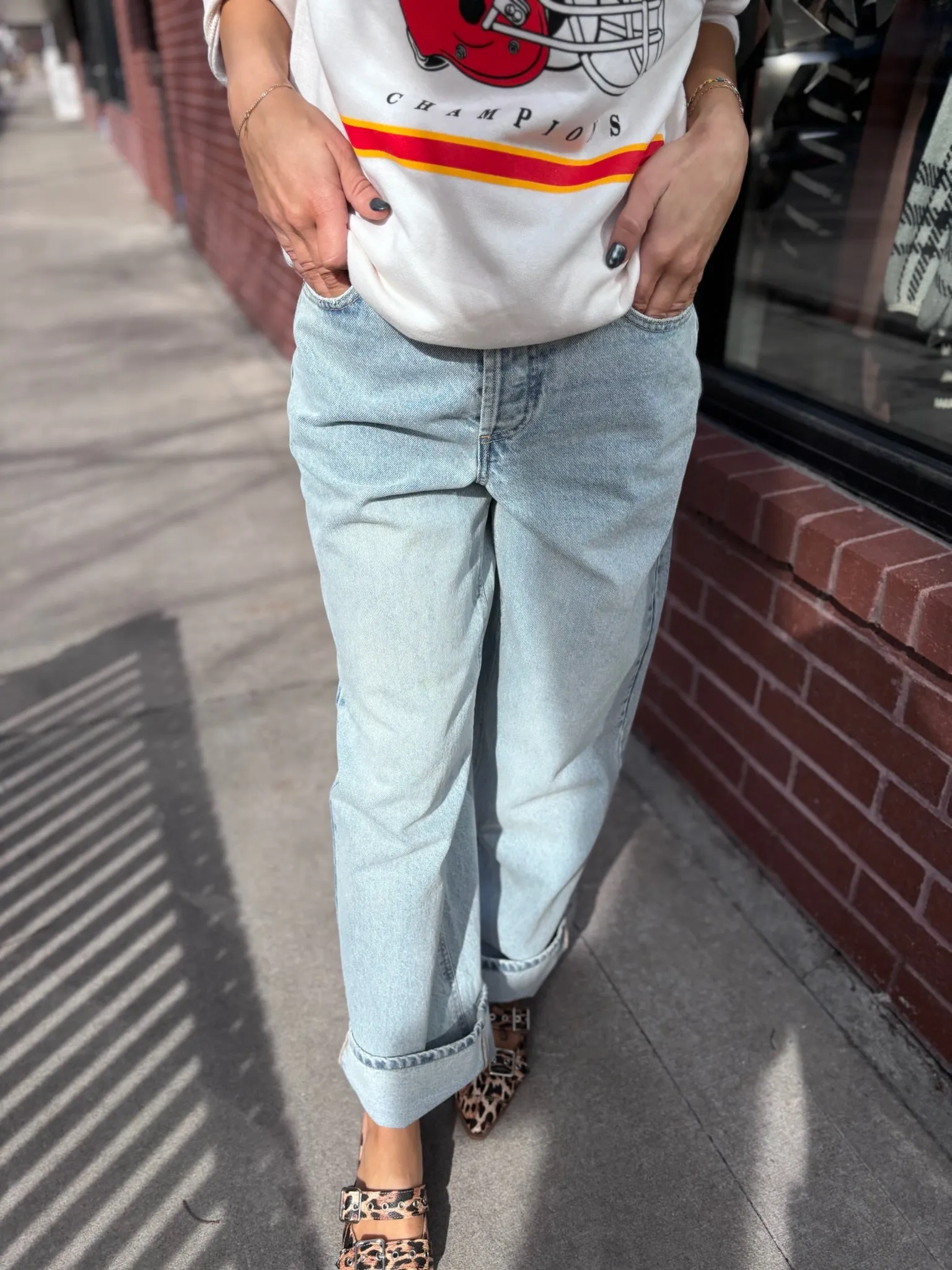 Lou Denim Pant - Faded Indigo