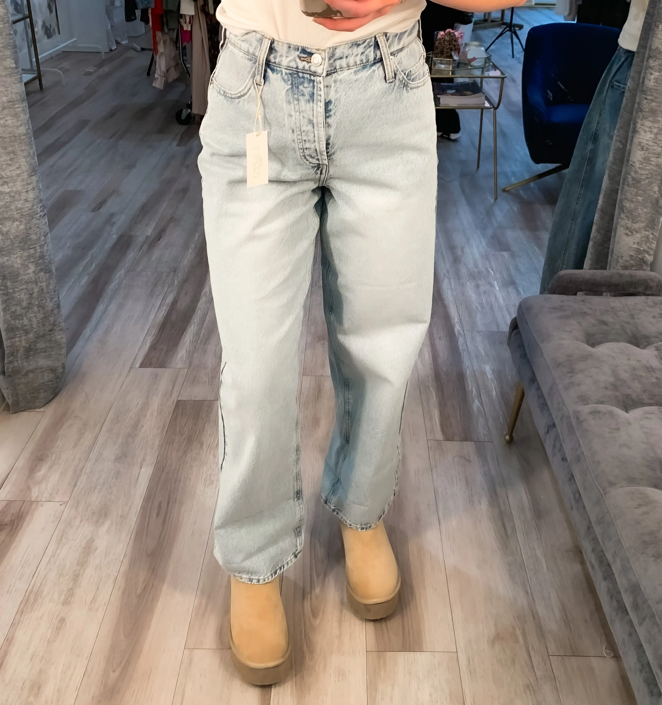 Lou Denim Pant - Faded Indigo
