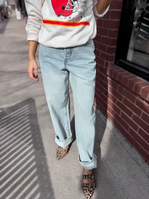 Lou Denim Pant - Faded Indigo