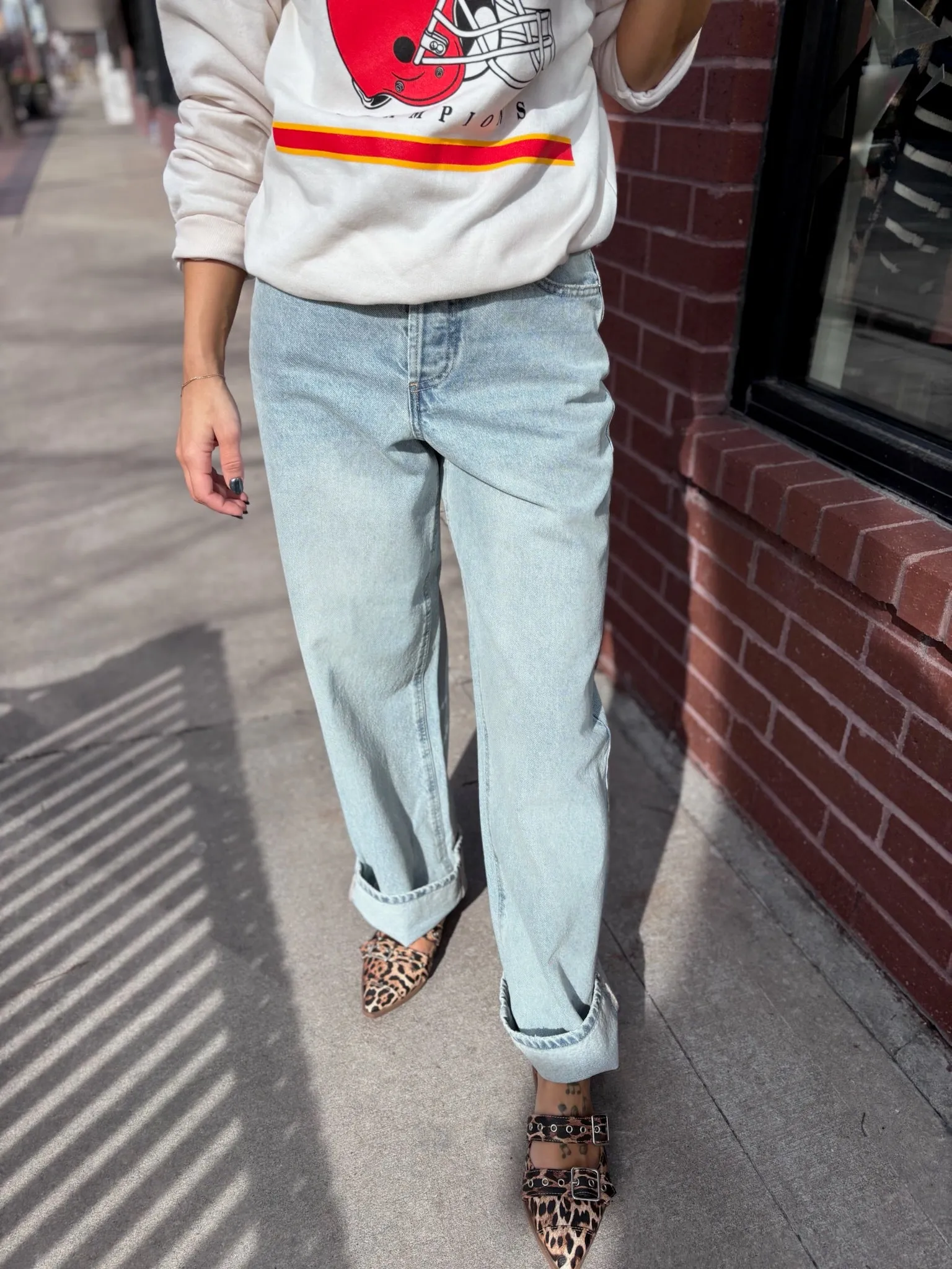 Lou Denim Pant - Faded Indigo
